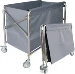 Folding linen cart - Image 2