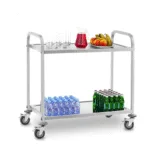 Square Tube Dining Cart-2 Layer - Image 4