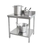 Stainless steel workbench