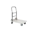 Stainless steel flatbed trolley - Image 2
