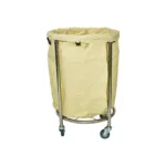 Round linen cart