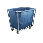 Rectangular linen trolley
